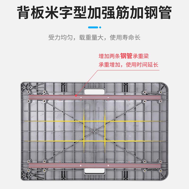 四轮拖车仓库拉小P-02货推车周转货物板家车办公搬小平拖车搬货可
