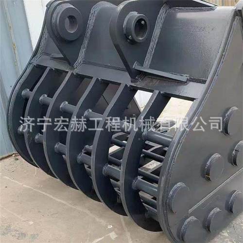 耙挖掘机漏斗斗EX300-3E挖X碎330-5破锤子震动TZP夯斗齿快换