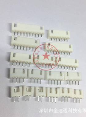 接插间件针IDP座X2.54-111A11HP2.54MM距1PIN直针白色