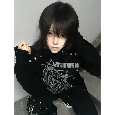 DETW 25AW*原创小众异型金属排扣铆钉装饰造型设计感外套夹克男女