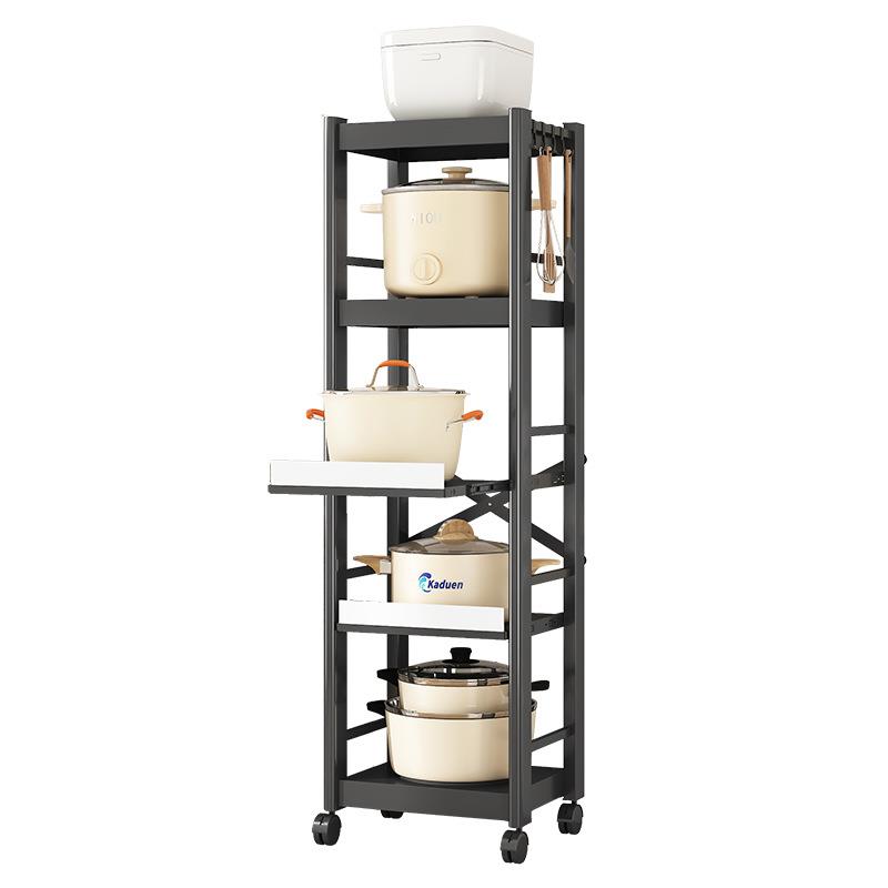 抽拉宽式厨房夹缝置架落地多层储物架3F968JMS6cm冰物箱旁边0架子