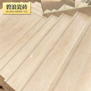 楼瓷梯踏步砖1200x480通体大理石梯级砖防滑一体梯式1.砖2米台阶