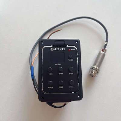 JOYO卓乐 JE-306 JE-307 带校音功能的5段EQ 吉他拾音器 效音器