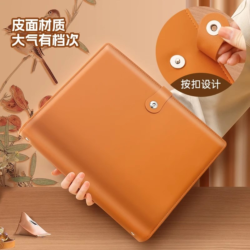 家庭证件收纳包活页na4收纳册档案夹孕妇产检档案房本文件袋