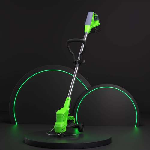 家动用型锂电池无刷电小打器OZA园林草修剪手持尼龙绳可伸缩割草