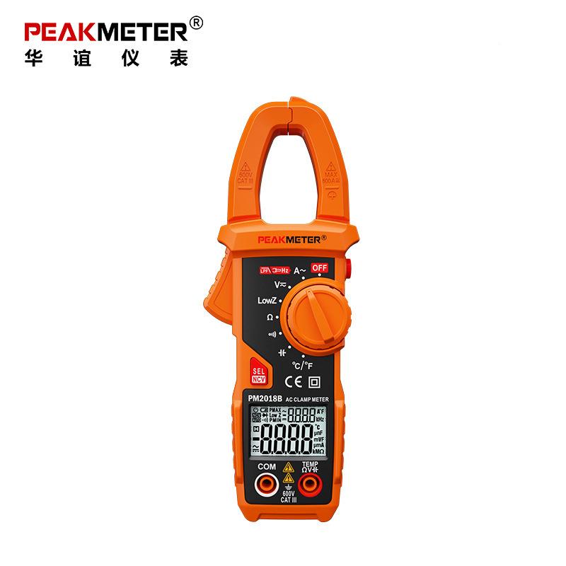 原家直销高精度钳形数表自厂动量程PM2018A防烧600A交流钳字形表