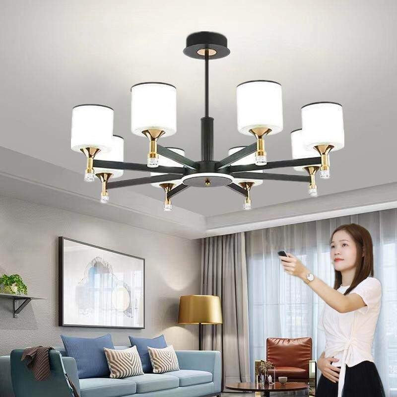 客厅吊灯现简气约大轻奢2025新款餐厅卧代室灯具大厅11主灯全别墅