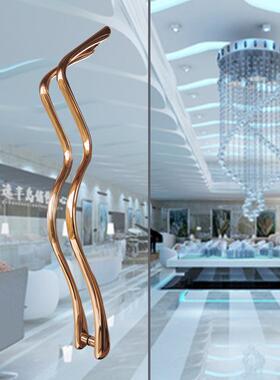 铝合金复把古美式金色简衣柜门抽拉手约高档黑色橱柜屉ZUD鞋柜子