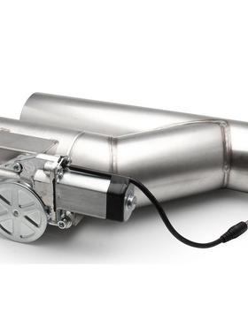 汽车改装不锈钢电控31968排气管单双阀系统可变电控Y型排阀气门阀