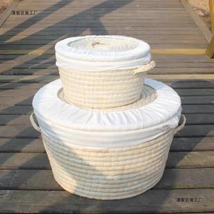 筐装手工编织草编的用商10238422用保盛馍温箱烧饼保温头包子筐馒