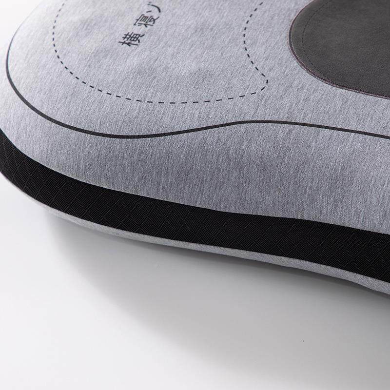 加厚针织棉日回弹深睡眠记忆棉枕头学生成慢PSV人用扁平式低矮枕