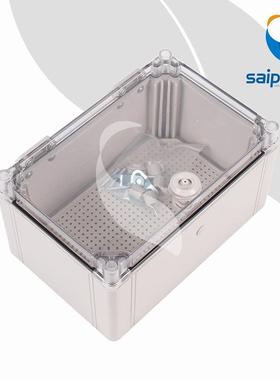 厂家直防供300*200*160透明盖塑料SP—AT—水配箱塑料电电控箱电