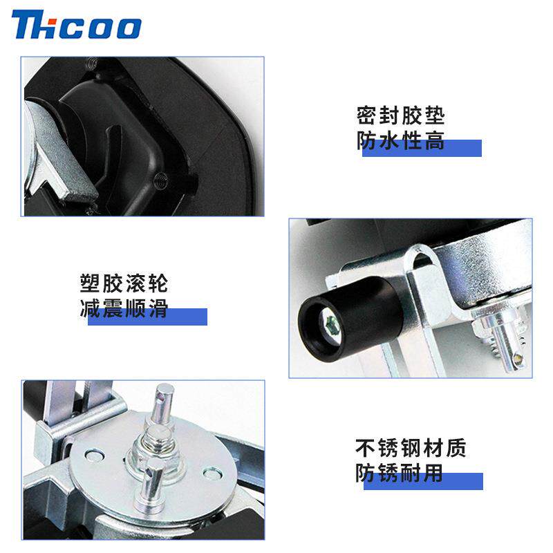 A7892MS02T面板型鱼尾9锁铝工具箱把手锁程越野改装车工车锁A7892