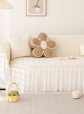 式奶油风bb102063沙发巾四季通防滑沙发套罩新款包全沙发法盖用布