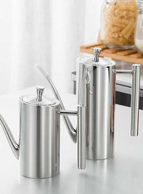 304不锈油壶钢厨HP-21566房油壶罐壶装油瓶房厨家用防漏油欧式油