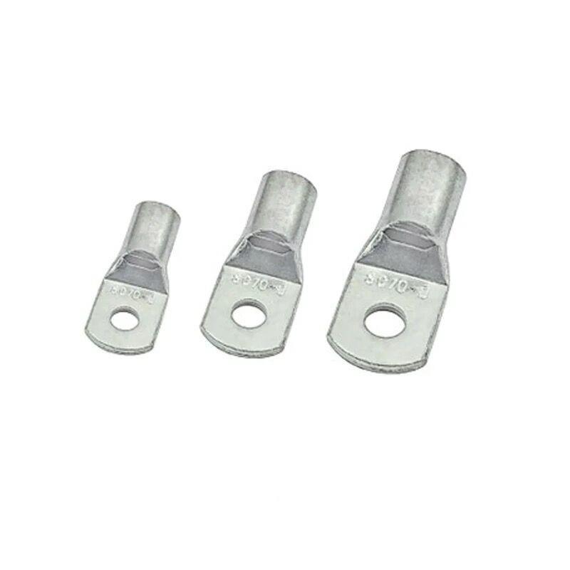 C25-8铜接线端子平25方窥铜鼻子S铜口线耳DTGA紫铜镀锡接线鼻