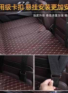 SUV加大双人垫汽后排车垫轿车通用便XZD床携式可折叠免充睡气车载