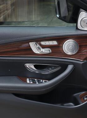 右驾驶19-21款EL级W213JZK门板碳纤纹内E260E200LE30饰0LE350L