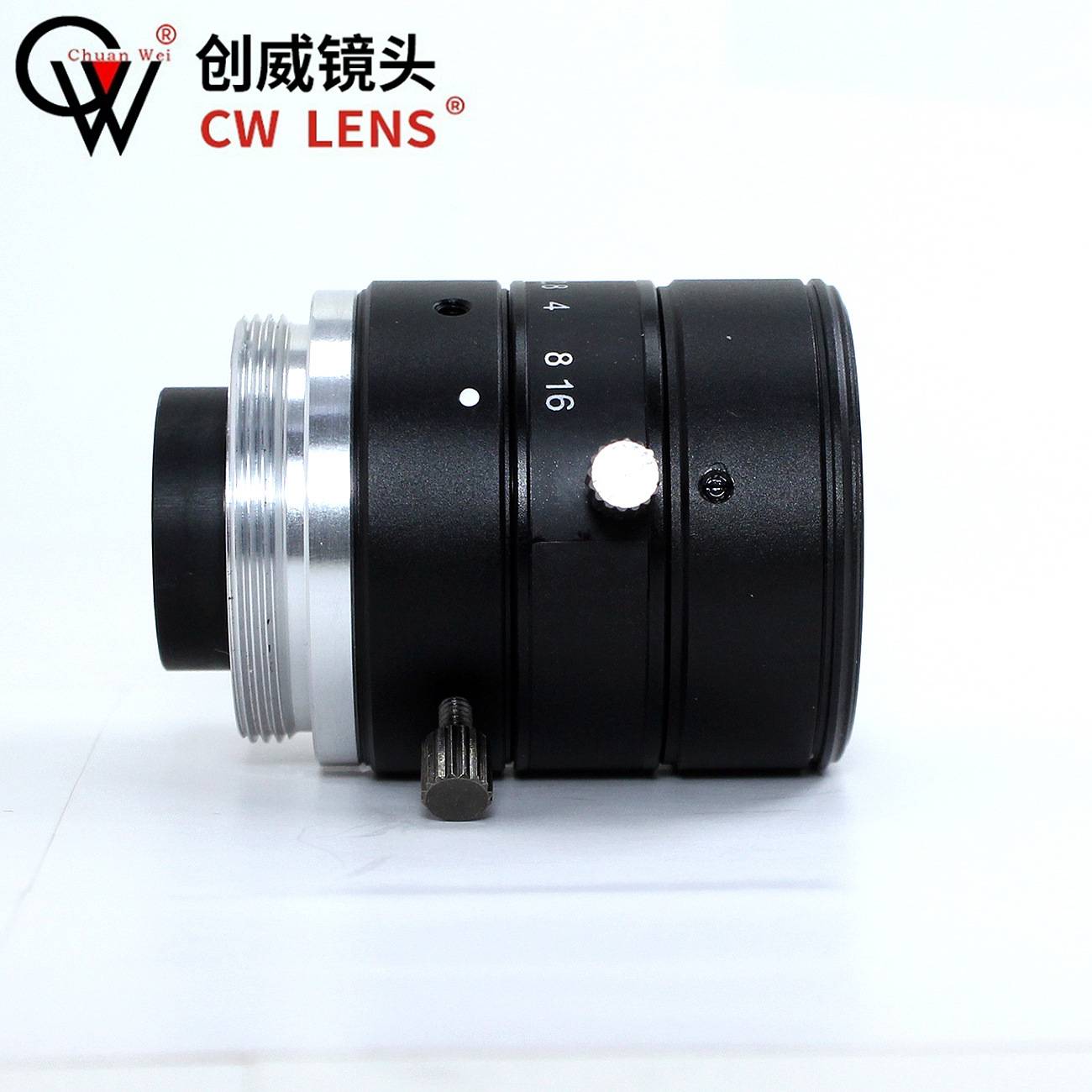 宇瞳镜头工业镜头 25mm 10MP 三分之二高清镜头 一千万像素 C接口