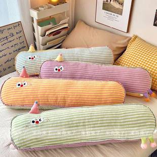 条纹长条棉枕抱枕巴胺生睡觉床多上夹腿侧睡女枕查看详情头床头靠