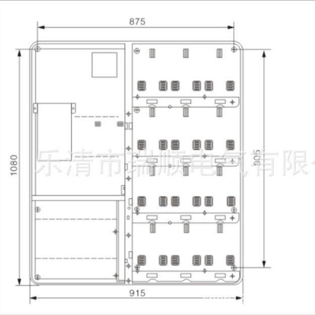 自产自销塑料透明电表窃箱单相12户插卡户透明表箱式PC智能防带主,电子/电工,配电控制柜/控制箱,淘宝优惠券,粉丝福利购,淘宝优惠卷