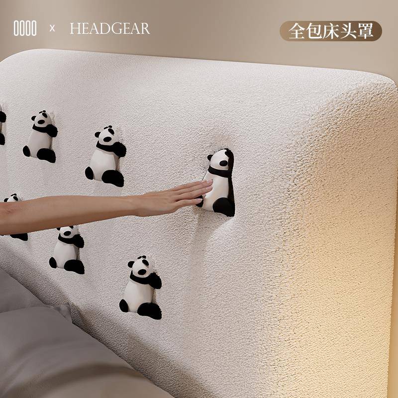 床头套罩头025新款秋冬加绒TTqxgwww床遮丑床头包套罩全2罩包通用