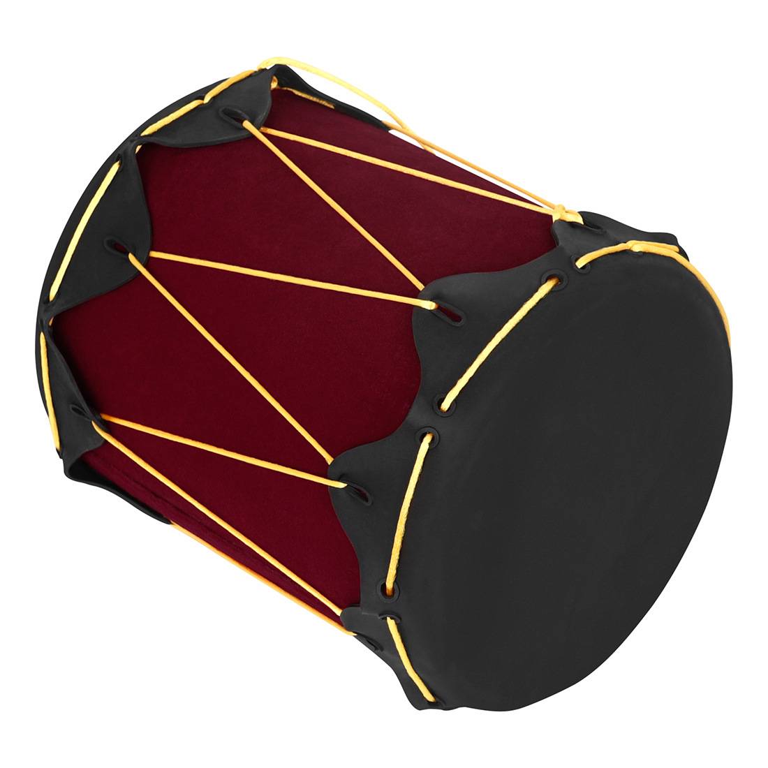 MBAT印第安鼓儿童打击乐器手敲鼓幼儿园手提鼓玩具橡胶皮鼓双面鼓