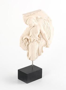 ZWM法式中风摆件艺饰术维纳斯平面浮雕神话人古物女雕塑样神板房