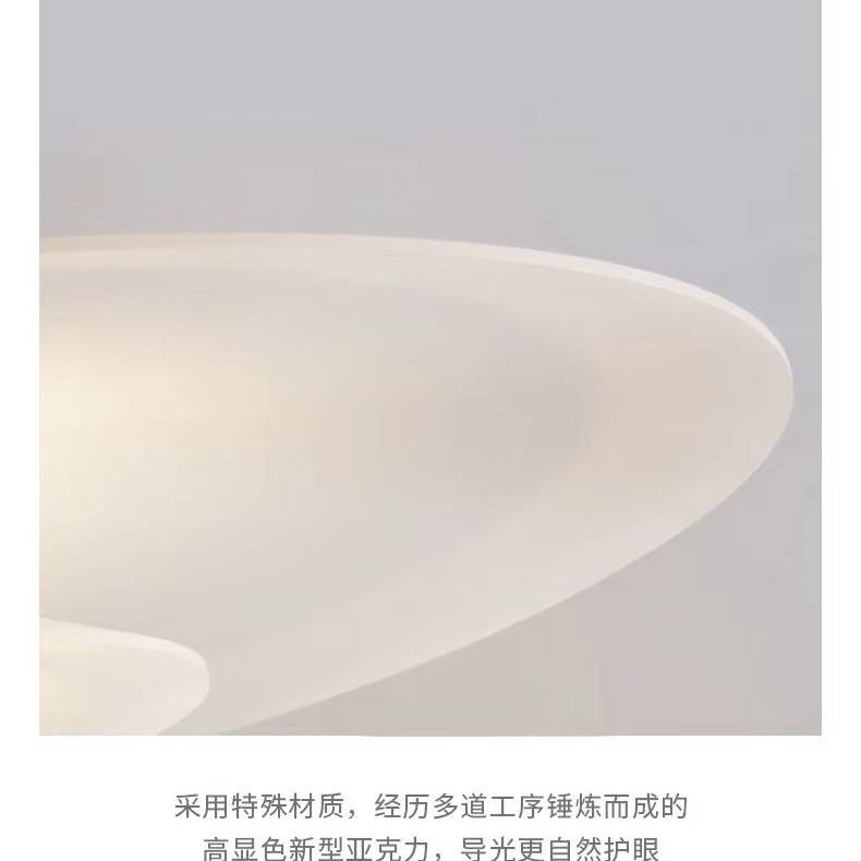 意大利火烈鸟飞碟吊灯现代简约展厅书房别墅餐厅吧台亚克力led灯