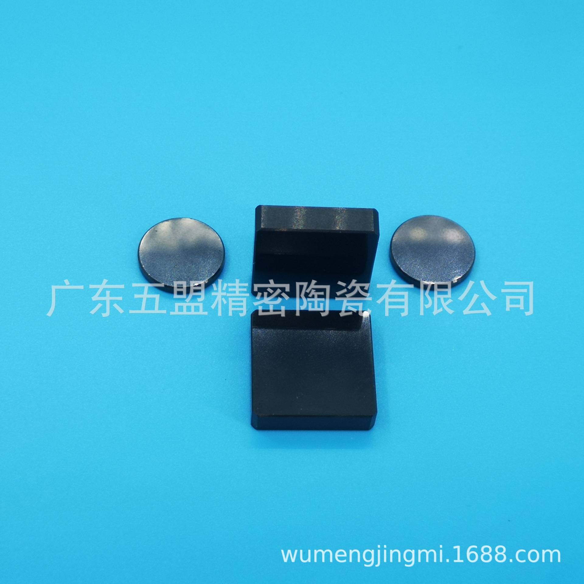 氮化硅陶瓷基板散热结构件特种定位片五盟硅基高频绝缘陶瓷