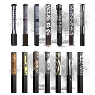 景观方灯户灯景观灯ed方形景观柱3米太外阳能l庭院灯小区灯园林公