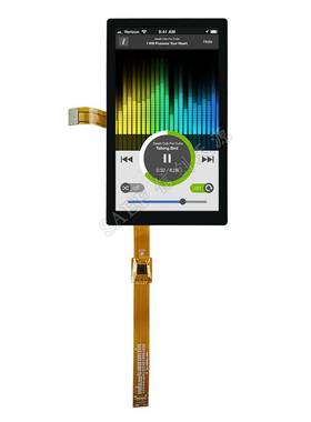 工厂直销4.3寸TFT LCD液晶显示屏全视角480x854电容式触摸显示器