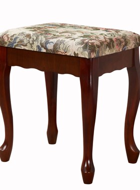 实木梳妆凳美式化妆凳家用的凳储物凳换鞋凳古筝R凳儿童凳收纳矮