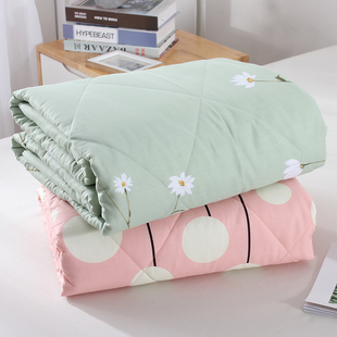 夏凉被空调被纯棉全棉可水洗双人单人春秋被夏被四件套薄被子夏季