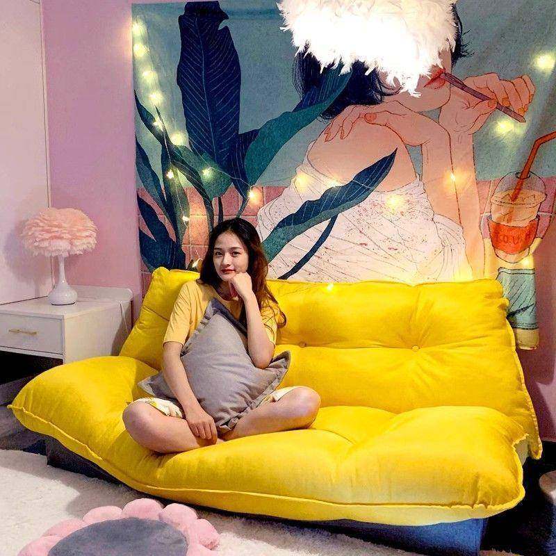 懒人发榻榻米沙人POA日式阳台坐地式可可睡小户窝型沙发床落躺地,标准件/零部件/工业耗材,车间地垫,淘宝优惠券,粉丝福利购,淘宝优惠卷