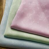 汉服提花纱面料顺绉小碎花轻超薄垂JM2611 7纶涤染色布料古风暗纹