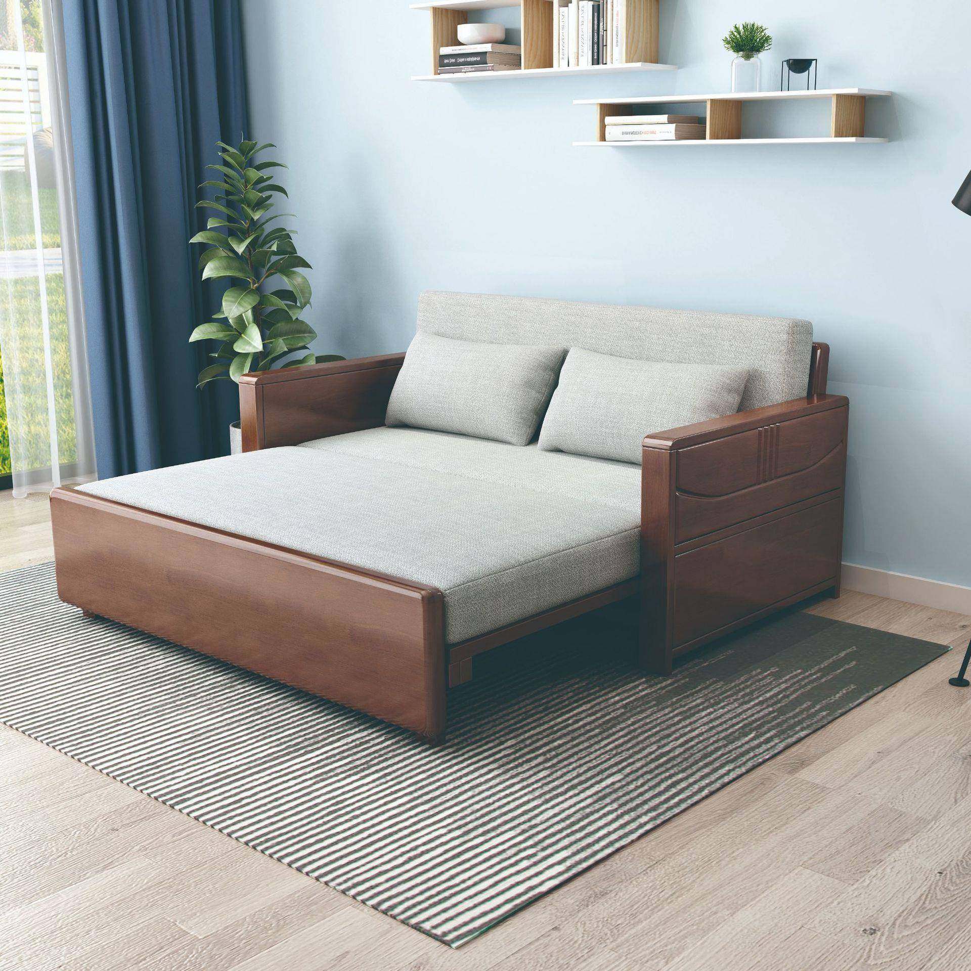 全木折叠推拉沙发188床折一体多功可能叠床简约小户伸缩午实休床,电子/电工,接线端子,淘宝优惠券,粉丝福利购,淘宝优惠卷