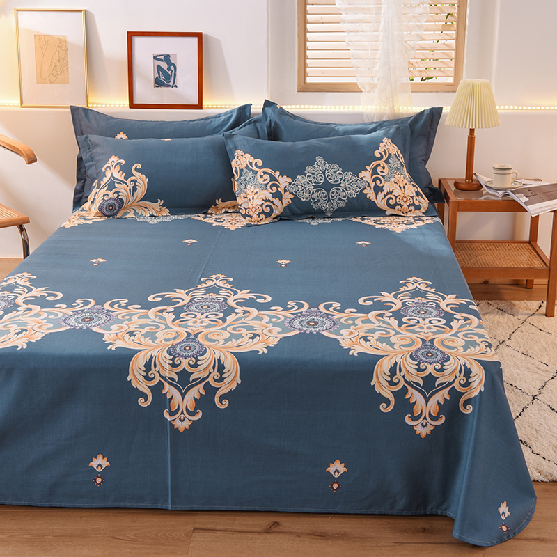 全棉床单单件单f人1.5m学生宿舍180cm2.0米100%纯棉男女双人床被