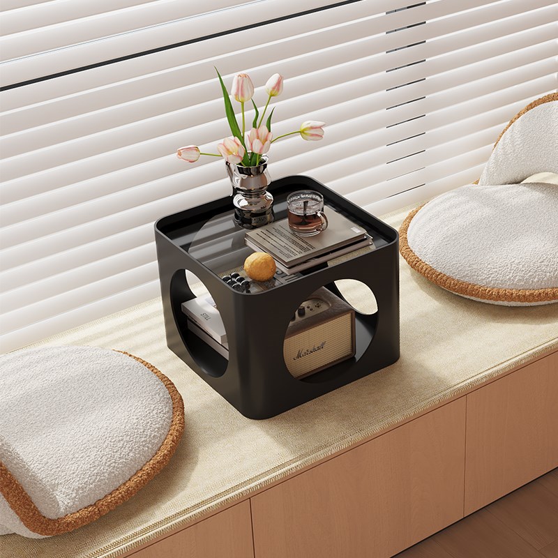 法式中古风d创意阳台飘窗矮桌窗台小桌子炕桌榻榻米小茶几炕几茶