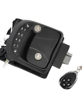 车密码改汽房车电子锁Y-D款J插销手柄门栓拖装车无线机YJ-001D械