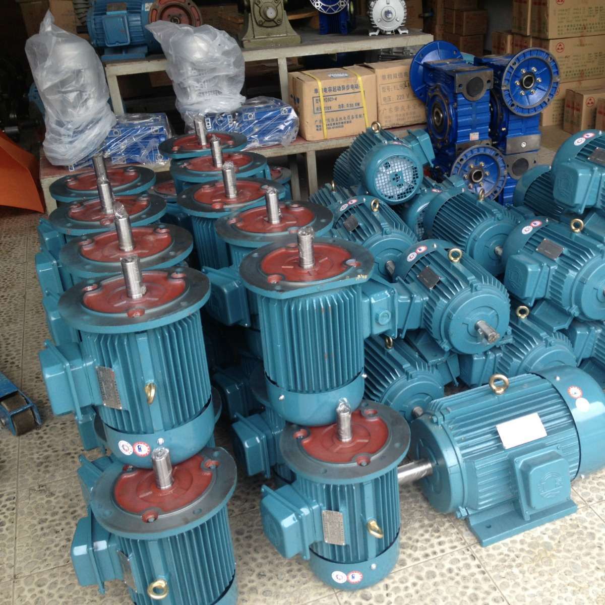 江晟电机JS132S-4三相电机 5.5KW-4P 卧式电机 机械设备用电机