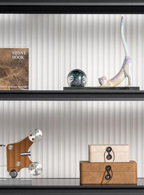 艺会贝子现代简壁柜约客厅轻衣帽间组奢软装饰品摆饰所高档书柜衣