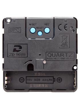 OQ5M码电波静机表芯自对时钟挂钟音十字绣石英钟动芯表F76M98J9ZD