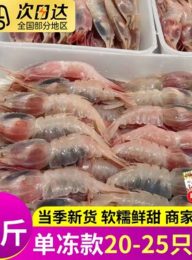 牡丹虾深海现捕海鲜水产