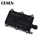 户外防水接线盒物联终端盒塑料密封防水外壳单头单孔壳体定制室外