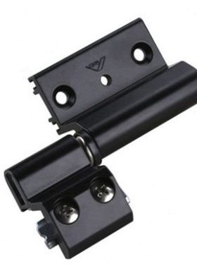 断桥铝合金平开上悬铰链 ROTO 内开内倒五金配件 黑色白色下合页