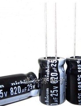 25v820UF 820UF25V  25V820  规格10*16尺寸 10X16尺寸 50个=15元