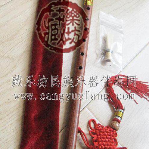 朝鲜红木觱篥筚篥降B调送哨片 红木细长管子民族乐器地方乐器