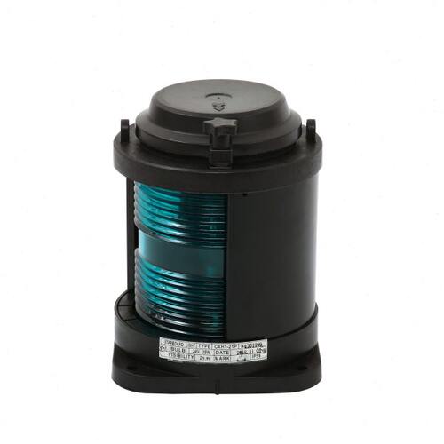 船用全塑单层航行灯信号灯CXH1/2/3/4/6-21P左右舷桅环照灯24V25W
