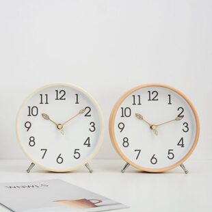 座钟台钟客厅时钟表摆件家用台式钟现代个性摆钟创意桌面小坐钟表